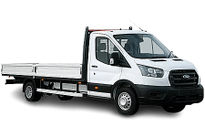 Car Hire Hamilton - Ford Transit Dropside Van - Van hire Hamilton